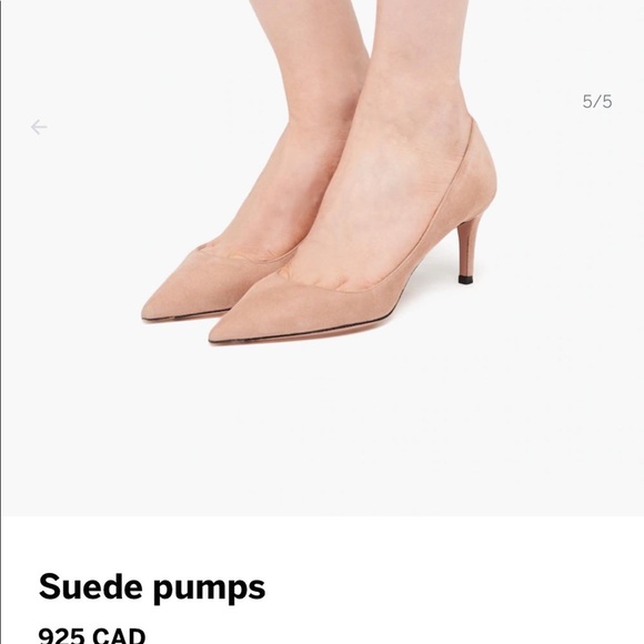 Authentic Red Suede Prada Pumps - Picture 5 of 5